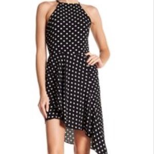Halter polka dot dress